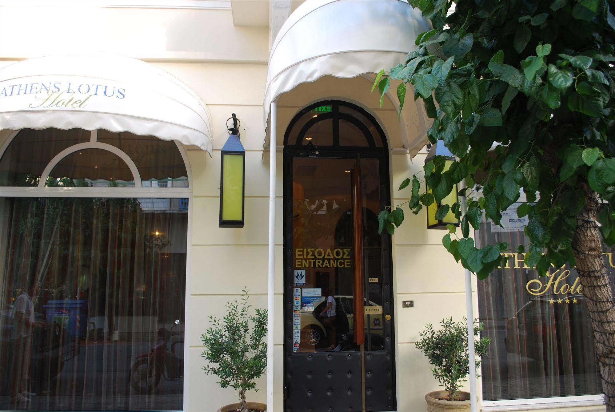 Athens Lotus Hotel Exterior foto